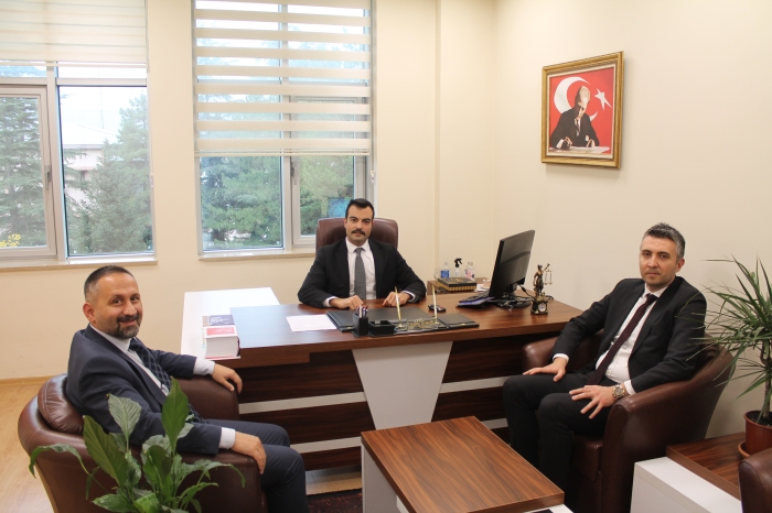 Baromuzdan Tokat 1. Asliye Hukuk Mahkemesi Hakimi Mehmet Ali BOLAT' a Ziyaret